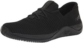 Ryka Women's, Echo Knit Fit Sneaker, Black, 5 US