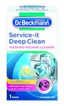 Dr Beckmann 408078 2X Service-It Deep Clean Washing Machine Cleaner 250g, Transparent