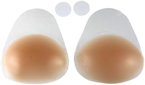 Fullness Enhancing Adhesive Silicone Lift It's Stick-On Bra Cups, Beige, A/B