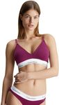 Calvin Klein Women Maternity Bra Non-Wired, Purple (Purple Potion), S