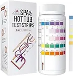 BOSIKE 6 in 1 Hot Tub Test Strips -