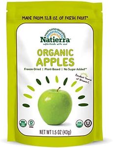 Natierra Nature's Organic Freeze-Dried Apples | Gluten Free & Vegan | 1.5 Ounce