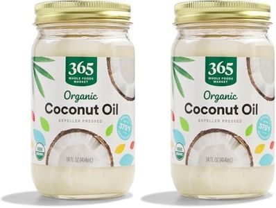 365 by Whole Foods Market, Organic Refined Coconut Oil, 14 Fl Oz (Pack of 2)