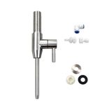 AkuaBeat High Flow 5/16 RO Faucet for Under Cabinet Water Purifier | SS304 Stainless Steel Tap | Fast Water Dispensing | Compatible with All RO/UV/UF Systems | Modern Kitchen Aesthetic Design
