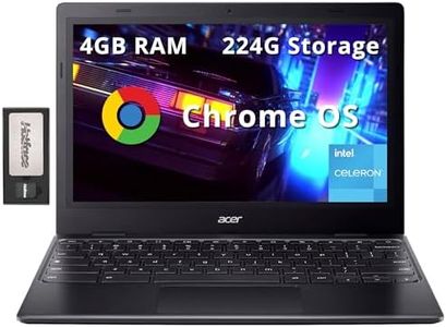 Acer Chromebook 311 11.6" HD Laptop, Intel Celeron N4500 Processor, 4GB LPDDR4X RAM, 224GB Storage (64GB eMMC+160GB Docking Station Set), Intel UHD Graphics, Wi-Fi 5, Chrome OS, Black