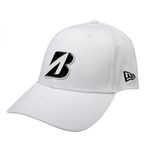 Bridgestone New Era Fitted White Headwear Men Fits All Golf Hat