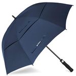 ACEIken Golf Umbrella Windproof Large 62/68 Inch, Double Canopy Vented, Automatic Open, Extra Large Oversized,Sun Protection Ultra Rain & Wind Resistant Stick Umbrellas