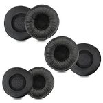 Ear Cushions Replacement for Plantronics Headset, Headphone Covers Ear Pads Leatherette for Plantronics Blackwire 3210 3220 3320 C3225 HW261N HW510 HW520 Jabra PRO 920 930 9450 Biz 2300 2400 (6 Pack)