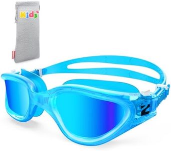 ZIONOR Kids Swim Goggles, G1 MINI UV Protection Anti-Fog Polarized Swimming Goggles for Age 6-14