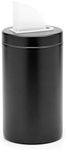 BALIBETOV Yerbero Yerba Container with Spout - Stainless Steel Container Pouring Lid Easy Filling Mate Cup - Works for Sugar Dispenser sugar container and Coffee Container For Ground Coffee (Black)