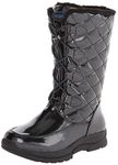 Khombu Darcie Snow Boot (Little Kid/Big Kid),Black,1 M US Little Kid