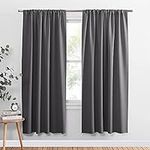 PONY DANCE Gray Blackout Curtains -