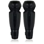 Spares2go Knee & Shin Guards for Chainsaw (One Size, Black)