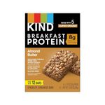 KIND Breakfast, Healthy Snack Bar, Almond Butter, Gluten Free Breakfast Bars, 8g Protein, 1.76 OZ Packs (6 Count)