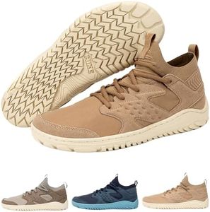 Hike Sierra Peak – Mid-Cut Barefoot Hiking Boots – Men & Women | Zero-Drop Wide Toe Hiking Shoes for Rugged Terrain | Natural Foot-Feel Outdoor Boots