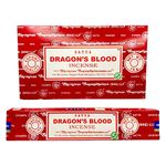 Satya Champa Dragon's Blood Incense Stick, 12 Count,Grey