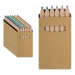 Partituki 50 Boxes of 6 Mini Colored Pencils. Non Toxic. Smooth Boxes so You Can Customize Them to Your Liking