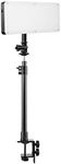 GVM Bi-Color Video Light On-Camera Light CRI97 + Dimmable 3200K-5600K, LED Video Light Panel with C-clamp ​Stand for YouTube DSLR Camera Camcorder Photo Lighting