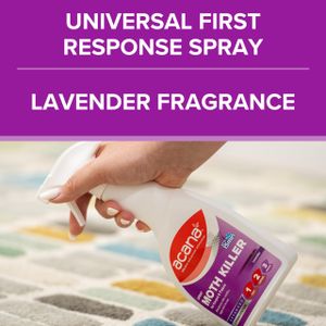 Acana Carpet & Fabric Freshener Spray 500ml – Lavender Moth Killer, Non-Staining
