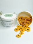 Yellow Petal Brand - Highly Scented Soy Wax Melts, Flower Shape, Lemongrass Scented, 90gms (1 Box of Wax Melts)