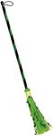 Rubie's Kid's Metallic Witch Broom, Lime, One Size