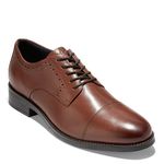 Cole Haan Men's Grand+ Dress Cap Toe Oxford, British Tan, 10