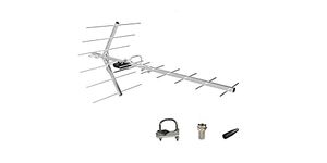 SSL 26 Element TV Aerial HD Digital Freeview Loft/Outdoor Ariel Antenna 4G & 5G