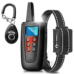 Paipaitek Dog Training Collar No Shock, 3300ft Range Vibrating Dog Collar, IPX7 Waterproof Dog Training Collar with Remote, No Prongs and No Shock, only Sound and Vibration Collar for Training Dogs