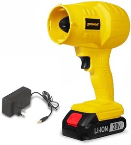 TOMAHAWK® TEB-3400 Cordless Turbo Blower with 20V 1.5Ah Battery, GS & CE Certified, Air Flow Speed 200km/hr