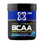 USN Complete Amino & EAA Intra Workout Powder, Blue Raspberry Flavour - 400g, Vegan Energy Drink, Premium BCAA Amino Acids & Glutamine Recovery Drink, High Impact Pre Workout & Post Workout Shake