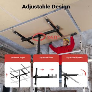 XXL Drywall Lift Panel Hoist – 11FT Height, 150lb Capacity