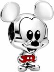 CWOne Designs Sterling Silver Characeter Charms For Pandora Charm Bracelets and Necklaces (Mickey Mouse)