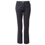 Craghoppers Womens Kiwi Pro Trousers Hiking Pants, Dark Navy, 24 Long EU