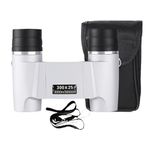 Compact Binoculars | HD Professional Compact Binoculars with High Power - All Optical Glass Auto Focus for Bird Watching, Stargazing, & Travel Adventures