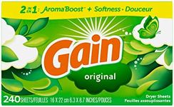 Gain Dryer Sheets, 240 Count, Origi