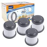 KEEPOW Replacement PVF110 Filters for Black & Decker BDH2000PL Pivot Vacuum, 4 Pack