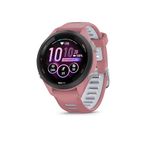 Garmin Forerunner 265S with Music, 42mm GPS running smartwatch, AMOLED touchscreen, advanced training & insights, training & HRV status, safety & tracking features, up to 15 days battery life, Pink