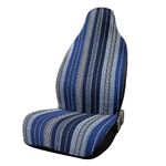 sourcing map Universal Baja Seat Cover Universal Durable Bucket Seat Cover Blue