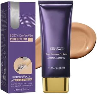 Body Coverage Perfector - All Over Complexion Perfector Waterproof Leg & Body Makeup with Brush, Natural Radiance - Body Perfector Skin Coverage Transfer-Resistant, Long-Lasting, Lightweight