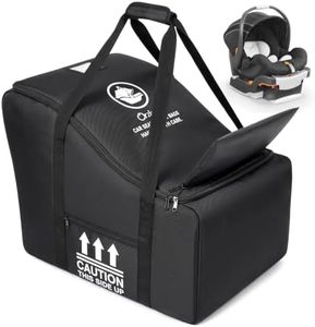 Orzbow Infant Padded Car Seat Bag Fit Carseat and Anti-Rebound Base, Black