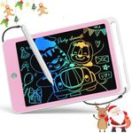 ORSEN LCD Drawing Tablet for Kids 8.5 Inch Writing Board Children's Toy, 3-8 Years Boys&Girls Writing Tablet Toddler Drawing Pad Drawing Sensory Travel for Toddler Toys Birthday Gifts (White Pink)