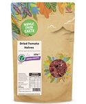 Wholefood Earth Dried Tomato Halves 250 g | GMO Free | High Fibre | Source of Protein