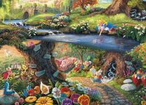 Ceaco - Disney - Thomas Kinkade - Alice in Wonderland - 1000 Piece Jigsaw Puzzle