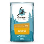 Caribou Coffee Daybreak Light Roast, Ground Coffee 20 Ounce bag