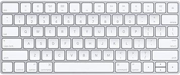 Apple Wireless Magic Keyboard 2, - Silver (Renewed)