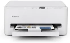 Canon PIXMA TS6520 Wireless Color Inkjet Printer for Duplex Printing, White – Home Printer with Copier/Scanner, 1.42” OLED Display, Intuitive Control Panel, Compact Design