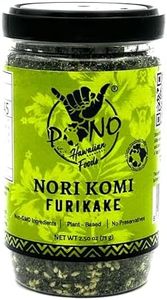 Pono Hawaiian Nori Komi Furikake Rice Seasoning Premium Ingredients - Gluten-Free and Non-GMO - Multi-Purpose Rice Seasoning – Free from Preservatives and Artificial Colors – Japanese Seasoning - 2.5 oz