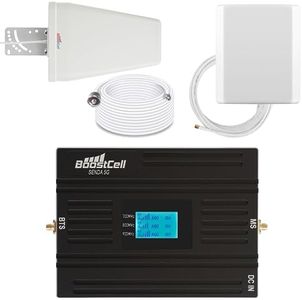 Senda 5G. Amplificador Cobertura telefonía móvil 5G / 4G Zonas rurales. 5G 700 (Banda 28) -4G 800 (Banda 20)- EGSM 900 (Banda 8). Compatible con Todas Las compañías de telefonía de España.