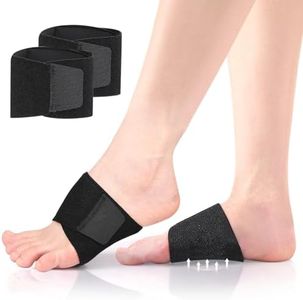 Arch Support Braces for Plantar Fasciitis Relief,Non-Slip Wearable Arch Support,H HOME-MART Built-in Orthotics Gel Pads for Flat Feet High & Fallen Arch Unisex Fit