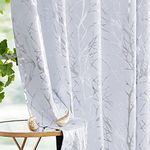 Home White Blackout Curtains